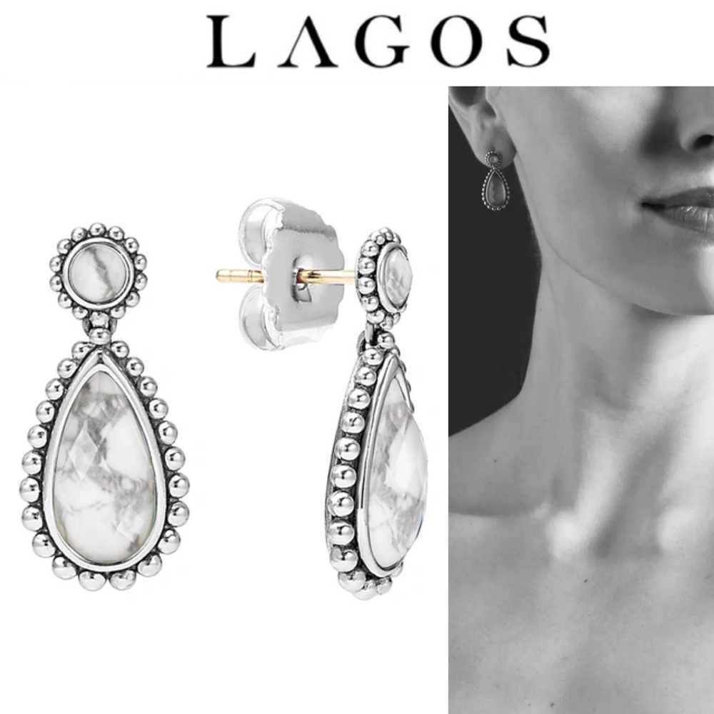 LAGOS 'Maya' Teardrop Earrings